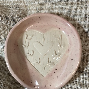 Fakanáltartó - rózsaszín pöttyös, Otthon & Életmód, Konyhafelszerelés, tálalás, Sütés, főzés, Fakanál & Fakanáltartó, Kerámia, Agyagozás, MESKA