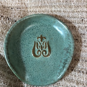 Fakanáltartó - menta-bronz, Otthon & Életmód, Konyhafelszerelés, tálalás, Sütés, főzés, Fakanál & Fakanáltartó, Kerámia, Agyagozás, MESKA