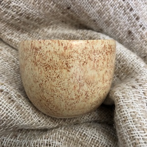 Vanília kerámia espresso pohárka, Otthon & Életmód, Konyhafelszerelés, tálalás, Tálalás, Bögre & Csésze, Kerámia, Agyagozás, MESKA