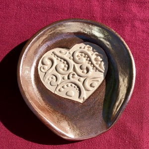Rose-gold fakanáltartó , Otthon & Életmód, Konyhafelszerelés, tálalás, Sütés, főzés, Fakanál & Fakanáltartó, Kerámia, Agyagozás, MESKA