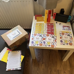 Kvíz Party  Állatok témájú kincskereső játékcsomag 68 éves szülinapi zsúrra, komplett 90 perces program - játék & sport - készségfejlesztő és logikai játék - logikai játékok - Meska.hu