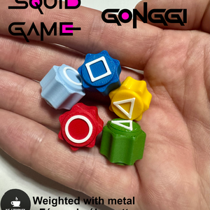 Squid Game Gonggi (Fémmel súlyozott) - játék & sport - mozgásfejlesztő játékok - Meska.hu