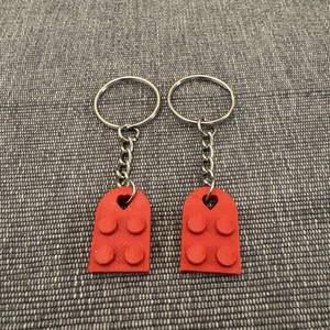 Páros Szív Kulcstartó - Két kicsi Lego - táska & tok - kulcstartó & táskadísz - kulcstartó - Meska.hu