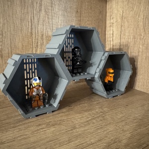 Moduláris LEGO figura tartó, Otthon & Életmód, Babaszoba, gyerekszoba, Játéktároló, , MESKA