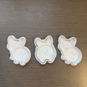 Corgi süti- és fondantkiszúró szett, Otthon & Életmód, Konyhafelszerelés, tálalás, Sütés, főzés, Sütikiszúró, , MESKA