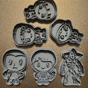 Stranger Things süti- és fondantkiszúró szett, Otthon & Életmód, Konyhafelszerelés, tálalás, Sütés, főzés, Sütikiszúró, , MESKA