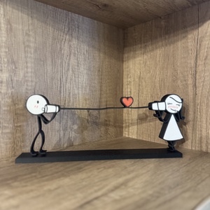 Valentin napi asztali dísz � Szerelmi telefon - Meska.hu