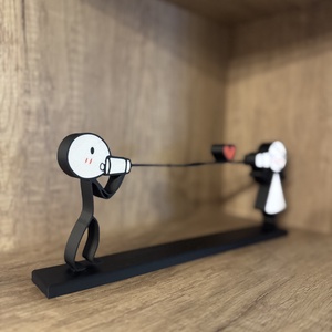 Valentin napi asztali dísz � Szerelmi telefon - otthon & életmód - dekoráció - asztal és polc dekoráció - asztaldísz - Meska.hu