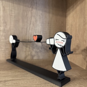 Valentin napi asztali dísz � Szerelmi telefon - otthon & életmód - dekoráció - asztal és polc dekoráció - asztaldísz - Meska.hu