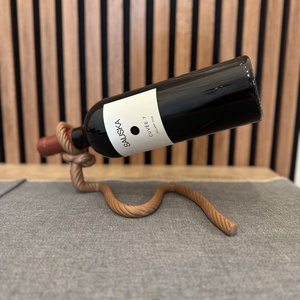 3D nyomtatott lebegő borosüveg tartó � kötél design - otthon & életmód - konyhafelszerelés, tálalás - tálalás - bortartó - Meska.hu