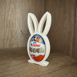 Nyuszis kinder tojás tartó - Meska.hu