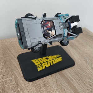 Display LEGO Vissza a jövőbe (77256) készlethez - játék & sport - építőjáték - Meska.hu