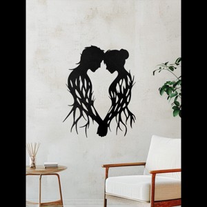 3D Nyomtatott Fali Dekoráció - Szerelmespár - Meska.hu