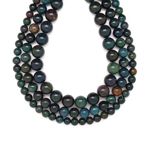 Heliotróp golyó 8-9mm  ékszerkészítő alapanyag (füzér), Kellékek & szerszámok, Ásvány alapanyag, Ásványfüzér, , MESKA