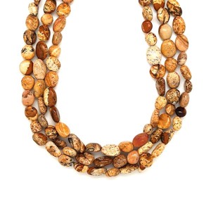 Jáspis kép pebble 7-11mm ékszerkészítő alapanyag (füzér), Kellékek & szerszámok, Ásvány alapanyag, Ásványfüzér, , MESKA