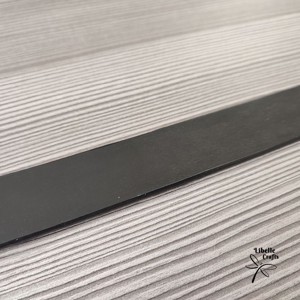 Fekete festett öv - ruha & divat - öv & övcsat - öv - Meska.hu