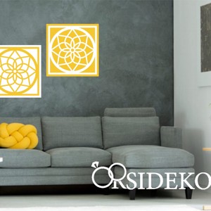 Mandala keretben modern falikép fából, Otthon & Életmód, Dekoráció, Spiritualitás, Mandala, , MESKA