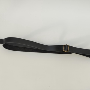 Fekete bőr állítható táskapánt bronz színű fémmel Correa FK-B - táska & tok - táskapánt & alkatrész - Meska.hu