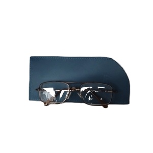 Selyemfényű farmerkék bőr szemüvegtok Oculos 023 M - táska & tok - pénztárca & más tok - szemüvegtok - Meska.hu