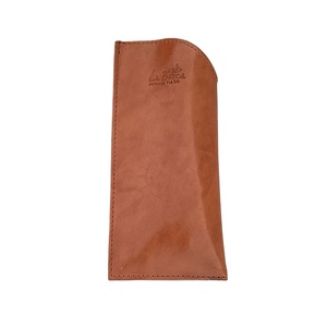 Fényes barna bőr szemüvegtok Oculos 031 M, Táska & Tok, Pénztárca & Más tok, Szemüvegtok, Bőrművesség, Varrás, MESKA