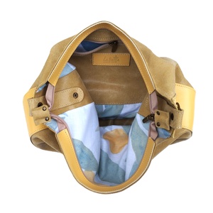 Sárga bőr válltáska tárcával Gondola 024 - táska & tok - kézitáska & válltáska - válltáska - Meska.hu