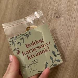 Egyedi céges logózott plexi karácsonyfa dísz - karácsony - karácsonyi lakásdekoráció - karácsonyfadíszek - Meska.hu