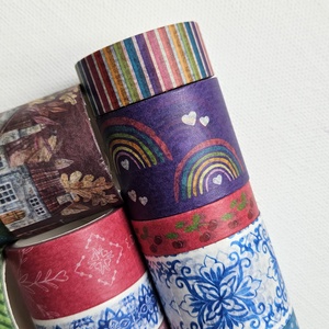 Mintás szalag / washi szalag szett kreatív alkotásokhoz - kellékek & szerszámok - papír - dekorációs papír - Meska.hu