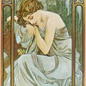 Alphonse Mucha-Napszakok (garnitúra) -  - Meska.hu