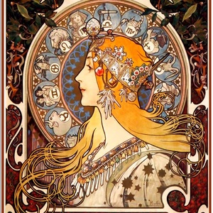 Zodiákus - otthon & életmód - dekoráció - kép & falikép - üvegkép - Meska.hu