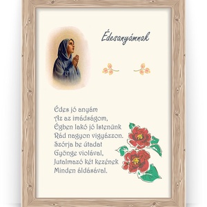 Anyák napi köszöntők, Otthon & Életmód, Dekoráció, Kép & Falikép, Képkeret, Famegmunkálás, MESKA