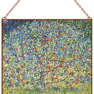 Gustav Klimt - Almafa, Otthon & Életmód, Dekoráció, Kép & Falikép, Üvegkép, Üvegművészet, MESKA