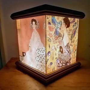 Hangulatlámpa-Klimt klasszikus - otthon & életmód - lámpa - hangulatlámpa - Meska.hu