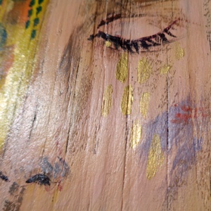 Aranyeső - Rusztikus Festett Fatábla, Dekoráció, Ajándék, Portré - otthon & életmód - dekoráció - kép & falikép - fából készült kép - Meska.hu Aranyeső - Rusztikus Festett Fatábla, Dekoráció, Ajándék, Portré - otthon & életmód - dekoráció - kép & falikép - fából készült kép - Meska.hu