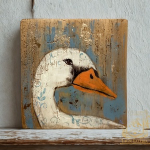 Lili  - Rusztikus Fatábla, Ajándék ötlet, Egyedi Falikép - Meska.hu