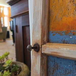 Világítótorony - Naplemente - Ajándék ötlet, Rusztikus Dekoráció,  Fatábla, Ablak, Tenger, Gyerekszoba - otthon & életmód - dekoráció - fali és függő dekoráció - falra akasztható dekor - Meska.hu