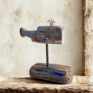 Bálna gyerek, Marci - Rusztikus Dekoráció, Ajándék ötlet, Gyerekszoba - Egyedi Falidísz,  Bálna, Hal - Meska.hu