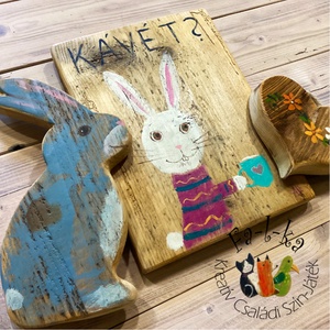 Fa-l-ka - Fesd ki Magad! Kreatív családi foglalkoztató. Rusztikus fatáblák. Ajándék ötlet - Nyusz - diy (csináld magad) - egységcsomag - Meska.hu