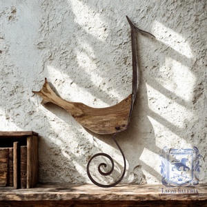 Kengyelfutó - Rusztikus Fali Dekoráció, Ajándék ötlet, Egyedi dísz, Madár - Antik akác - Meska.hu