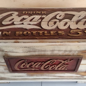 Coca Cola faláda - Meska.hu