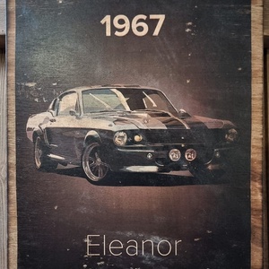 Ford Mustang fakép - Meska.hu