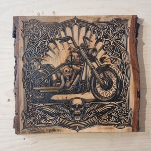 Lézergravírozott fakép, DIY (Csináld magad), Egységcsomag, Famegmunkálás, MESKA