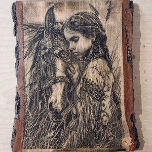 Lézergravírozott fakép, DIY (Csináld magad), Egységcsomag, Famegmunkálás, MESKA