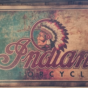 Harley Davidson fakép, Otthon & Életmód, Dekoráció, Dísztárgy, Decoupage, transzfer és szalvétatechnika, MESKA