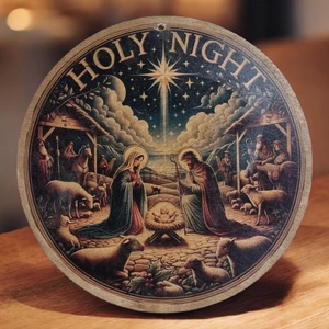 Karácsonyi ajtódísz, Karácsony, Adventi díszek, Adventi ajtódísz, Famegmunkálás, MESKA