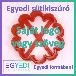 Saját logóval sütikiszúró + recept Egyedi sütikiszúrók, sütinyomdák készítése. Képről, egyedi elképzelés alapján - otthon & életmód - konyhafelszerelés, tálalás - sütés, főzés - sütikiszúró - Meska.hu