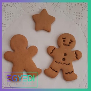 Mézeskalács figura sütikiszúró + recept, mézeskalács alak sütemény kiszúró és sütinyomda, süti szaggató - otthon & életmód - konyhafelszerelés, tálalás - sütés, főzés - sütikiszúró - Meska.hu