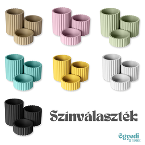 Asztali tároló szett PIHE - tolltartó, ecsettartó - otthon & életmód - tárolás & rendszerezés - íróasztali tároló - Meska.hu