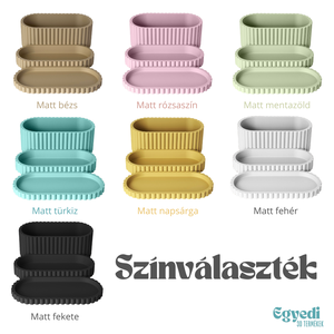 Asztali tároló szett PIHE - doboz és tálca - otthon & életmód - tárolás & rendszerezés - íróasztali tároló - Meska.hu