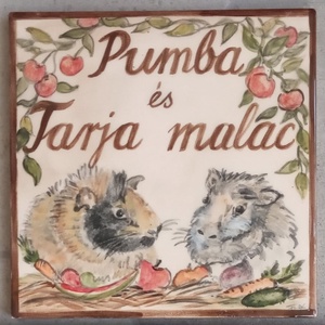 Egyedi  házszámtábla - Meska.hu