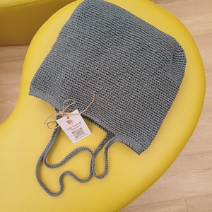 Tágas, horgolt shopper táska hosszú pántokkal - táska & tok - kézitáska & válltáska - alkalmi táska - Meska.hu